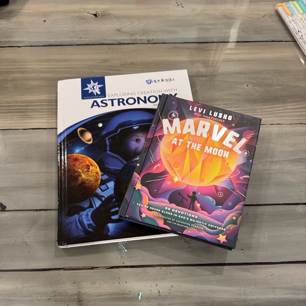 Apologia Astronomy and Marvel at the Moon Devotional